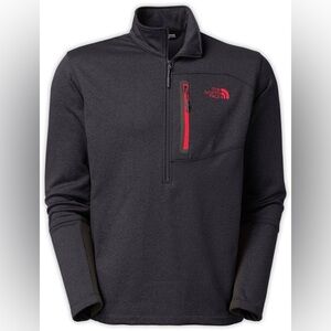 The North Face men’s Half-Zip Jacket, size medium, dark grey